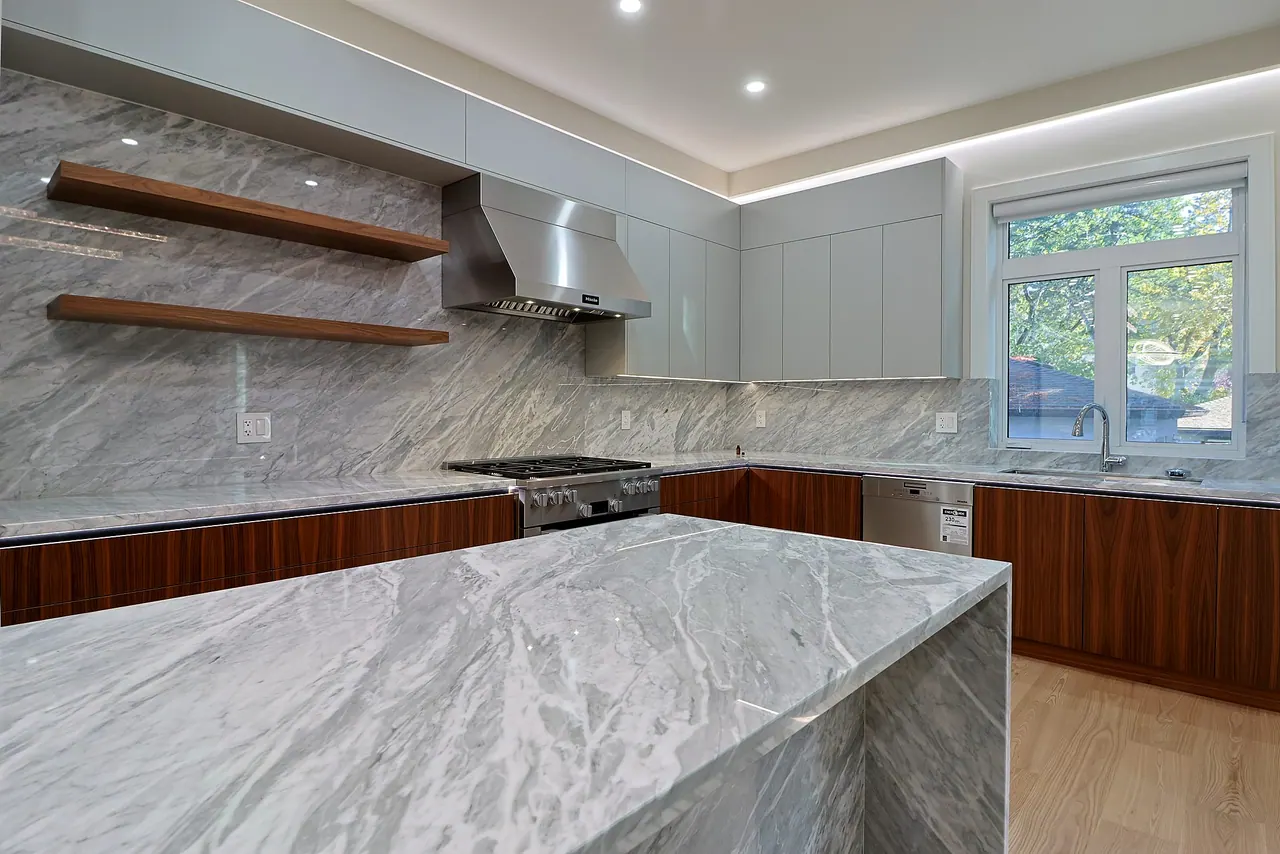 Modern home kitchen at Balaclava St