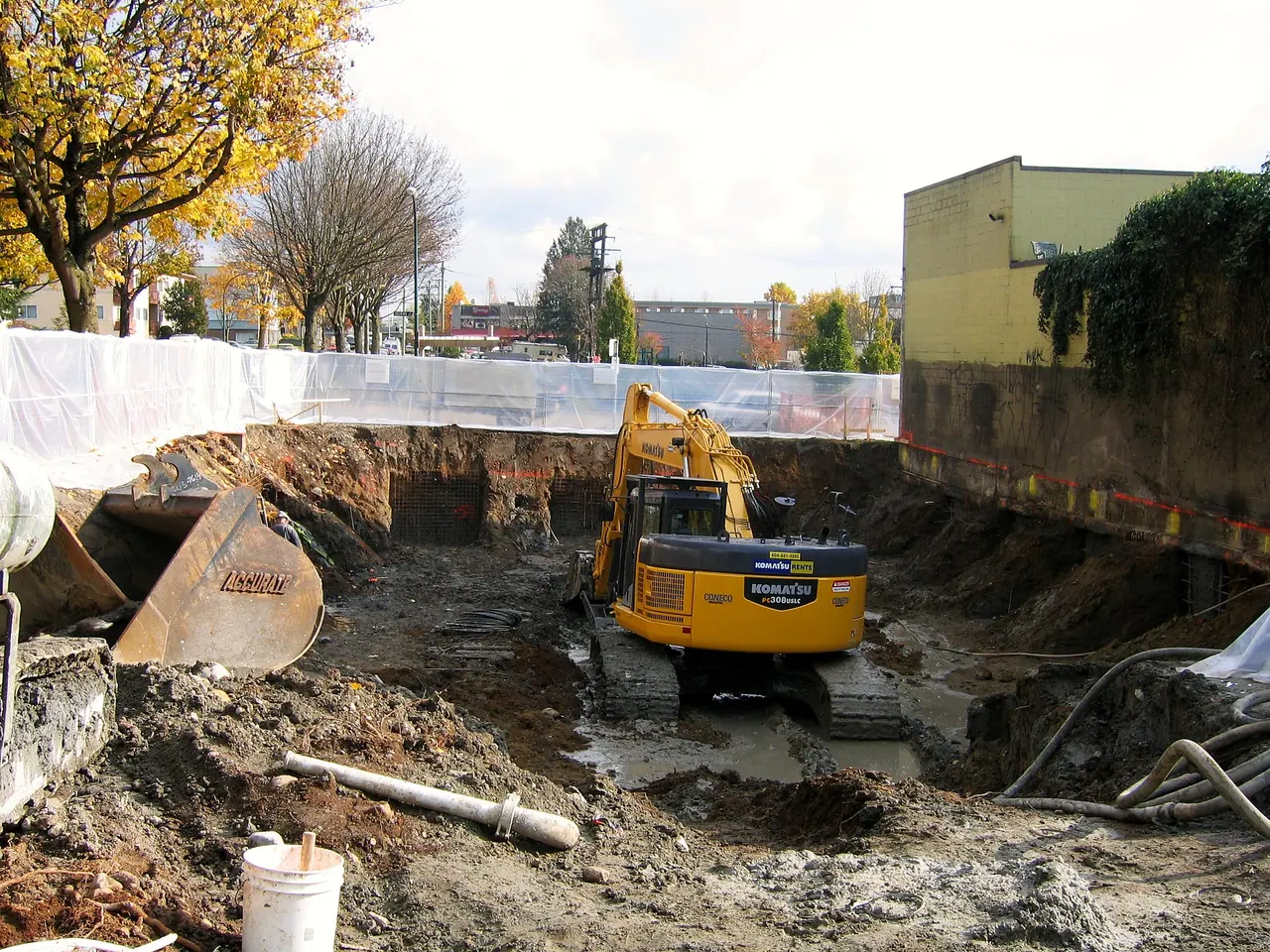 Excavation and shoring