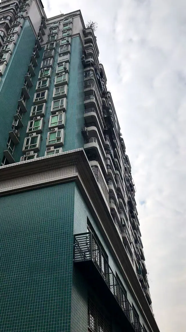 Tower against the sky